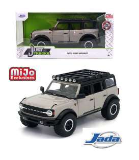 Ford  - Bronco 2021 grey - 1:24 - Jada Toys - 34288 - jada34288gy | The Diecast Company