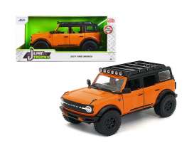 Ford  - Bronco 2021 orange/black - 1:24 - Jada Toys - 34289 - jada34289o | The Diecast Company