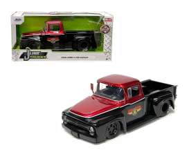 Ford  - F100 Pro stock pick-up 1956 red/black - 1:24 - Jada Toys - 34306 - jada34306 | The Diecast Company