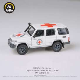 Toyota  - Land Cruiser 76 2014 white/red - 1:64 - Para64 - 55318 - pa55318lhd | The Diecast Company