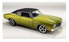 Chevrolet  - Chevelle SS Restomod 1970 green/black/vinyl roof - 1:18 - Acme Diecast - 1805525VT - acme1805525VT | The Diecast Company