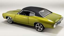 Chevrolet  - Chevelle SS Restomod 1970 green/black/vinyl roof - 1:18 - Acme Diecast - 1805525VT - acme1805525VT | The Diecast Company