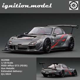Mazda  - RX7 gun metallic - 1:18 - Ignition - IG2960 - IG2960 | The Diecast Company