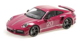 Porsche  - 911 (992) Turbo S 2021 red - 1:18 - Minichamps - 155069172 - mc155069172 | The Diecast Company