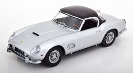 Ferrari  - 250 GT 1960 silver/black - 1:18 - KK - Scale - 181042 - kkdc181042 | The Diecast Company