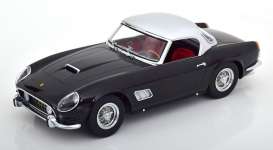 Ferrari  - 250 GT 1960 black/silver - 1:18 - KK - Scale - 181043 - kkdc181043 | The Diecast Company