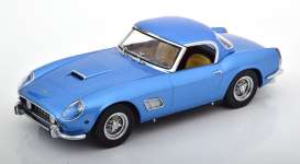 Ferrari  - 250 GT 1960 light blue - 1:18 - KK - Scale - 181044 - kkdc181044 | The Diecast Company