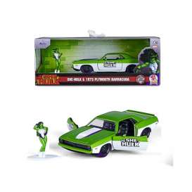 Plymouth  - Barracuda 1973 green/white - 1:32 - Jada Toys - 253223020 - jada253223020 | The Diecast Company