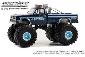 Chevrolet  - K20 1987 blue - 1:64 - GreenLight - 49140C - gl49140C | The Diecast Company