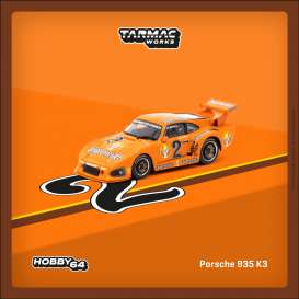 Porsche  - 935 K3 1980 orange - 1:64 - Tarmac - T64-079-80DRM02 - TC-T64-079-80DRM02 | The Diecast Company