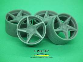 Rims & tires Accessoires - 1:24 - USCP - 24W110 | The Diecast Company