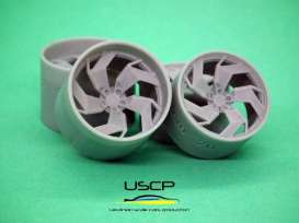 Rims & tires Accessoires - 1:24 - USCP - 24W126 | The Diecast Company