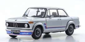 BMW  - 2002 Turbo silver - 1:18 - Kyosho - 8544s - kyo8544s | The Diecast Company