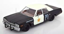 Dodge  - Monaco 1974 black/white - 1:18 - KK - Scale - 181127 - kkdc181127 | The Diecast Company