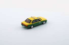 Toyota  - Corolla 1996 yellow/green - 1:64 - BM Creations - 64B0334 - BM64B0334rhd | The Diecast Company