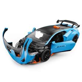 Lamborghini Acmat - Huracan STO light blue/orange - 1:32 - Rastar - 64310 - rastar64310b | The Diecast Company