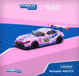 Mercedes Benz  - AMG GT3 pink/blue - 1:43 - Tarmac - T43-023-21DTM08 - TC-T43-023-21DTM08 | The Diecast Company