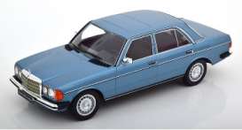 Mercedes Benz  - 230E 1975 light blue - 1:18 - KK - Scale - 180355 - kkdc180355 | The Diecast Company