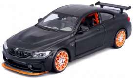 BMW  - M4 GTS matt black - 1:24 - Maisto - 31246M - mai31246bk | The Diecast Company