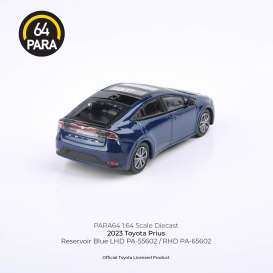 Toyota  - Prius 2023 blue - 1:64 - Para64 - 55602 - pa55602lhd | The Diecast Company