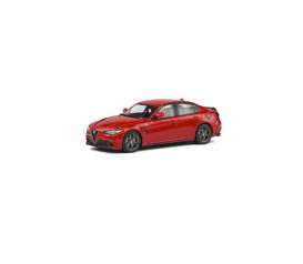 Alfa Romeo  - Giulia Quadrifoglio red - 1:43 - Solido - 4313103 - soli4313103 | The Diecast Company