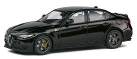 Alfa Romeo  - Giulia Quadrifoglio black - 1:43 - Solido - 4313107 - soli4313107 | The Diecast Company