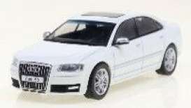 Audi  - S8 2010 white - 1:43 - Solido - 4313302 - soli4313302 | The Diecast Company