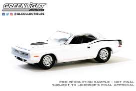 Plymouth  - Hemi 1970 white - 1:64 - GreenLight - 13350B - gl13350B | The Diecast Company