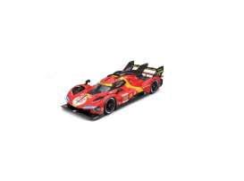 Ferrari  - 499P 2023 red/yellow/black - 1:18 - Bburago - 16301B - bura16301B | The Diecast Company