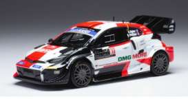 Toyota  - GR Yaris white/red/black - 1:43 - IXO Models - ram832 - ixram832 | The Diecast Company