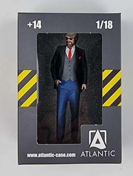 Figures diorama - black/blue - 1:18 - Atlantic - 180208 - atl180208 | The Diecast Company