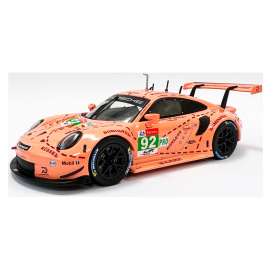 Porsche  - 911 RSR #92 2018 pink - 1:43 - Magazine Models - magPor2018 | The Diecast Company