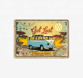 Tac Signs 3D  - Volskwagen, VW blue/various - Tac Signs - NA10223 - tacP3D10223 | The Diecast Company