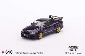 Nissan  - Skyline GT-R R34Tommykaira R-z midnight purple - 1:64 - Mini GT - 00616-R - MGT00616rhd | The Diecast Company