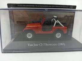 Jeep  - CJ-7 Renegado 1983 red - 1:43 - Magazine Models - CJ7 - magMexCJ7 | The Diecast Company