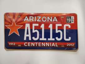 Funny Plates  - Arizona A5115C  - Tac Signs - funArizonaA5115C | The Diecast Company