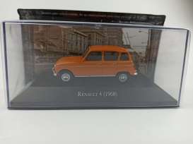 Renault  - 4 1968 orange - 1:43 - Magazine Models - Renault4 - magMexRenault4 | The Diecast Company