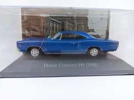 Dodge  - Coronet 440 1968 blue - 1:43 - Magazine Models - Coronet - magMexCoronet | The Diecast Company