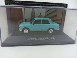 Datsun  - Bluebird 410 1964 blue - 1:43 - Magazine Models - Bluebird - magMexBluebird | The Diecast Company