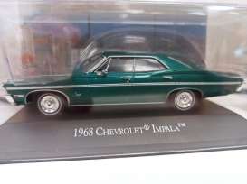 Chevrolet  - Impala 1968 green - 1:43 - Magazine Models - Impala - magMexImpala | The Diecast Company