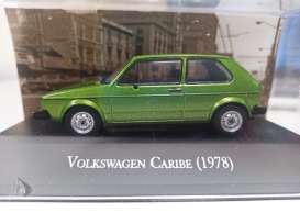 Volkswagen  - Caribe 1978 green - 1:43 - Magazine Models - Caribe - magMexCaribe | The Diecast Company