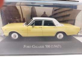 Ford  - Galaxie 500 1967 yellow/white - 1:43 - Magazine Models - Galaxie - magMexGalaxie | The Diecast Company