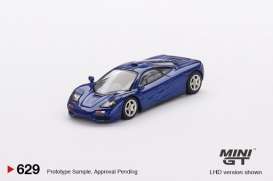 McLaren  - F1 blue - 1:64 - Mini GT - 00629-L - MGT00629lhd | The Diecast Company