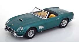 Ferrari  - 250 GT 1960 green metallic/silver - 1:18 - KK - Scale - 181045 - kkdc181045 | The Diecast Company