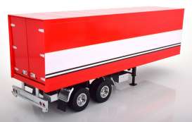 Trailer  - red/white - 1:18 - Road Kings - 180160 - rk180160 | The Diecast Company