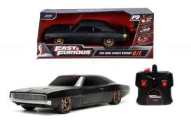 Dodge  - Charger F&F *Radio Control* 1968 black - 1:16 - Jada Toys - jada253206012 | The Diecast Company