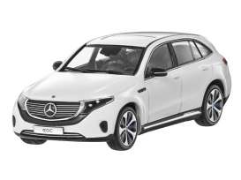 Mercedes Benz  - EQC 2019 white - 1:43 - Spark - B66963755 - spaB66963755 | The Diecast Company