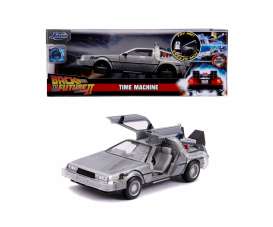 Delorean  - silver - 1:24 - Jada Toys - 253255021 - jada253255021 | The Diecast Company
