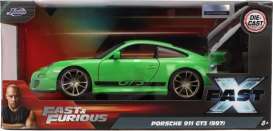 Porsche  - 2007 green - 1:24 - Jada Toys - 34919 - jada34919 | The Diecast Company