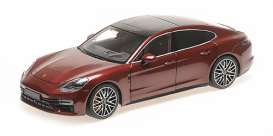 Porsche  - Panamera Turbo S 2020 red - 1:18 - Minichamps - 113061077 - mc113061077 | The Diecast Company